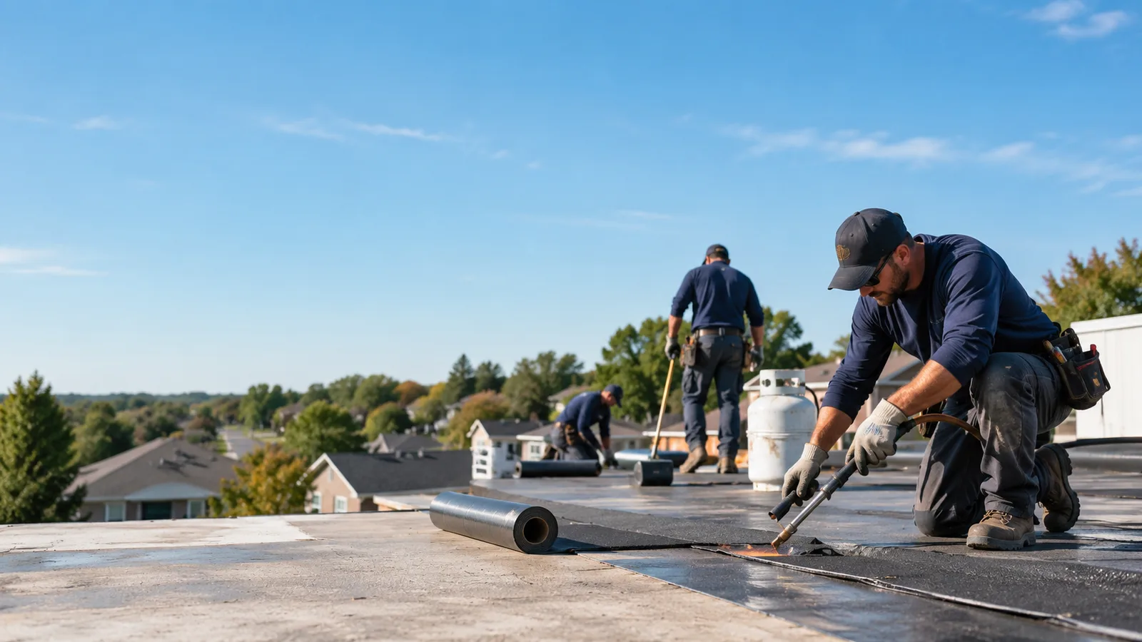 Flat Roof Leak Repair providers in Lejunior, KY